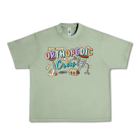 Oil Green orthopedic crew Urban Heavy Tee - MaliasSmallBusiness