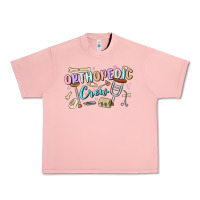 Salmon orthopedic crew Urban Heavy Tee - MaliasSmallBusiness