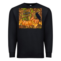 Black cutest pumpkin in the patch Premium Sweatshirt - TumblerDesignByShophia