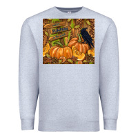 Heather Grey cutest pumpkin in the patch Premium Sweatshirt - TumblerDesignByShophia