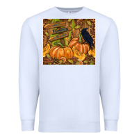 White cutest pumpkin in the patch Premium Sweatshirt - TumblerDesignByShophia