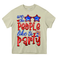 Mossy we people like the party Heavy Core Tee - HRA Design Shop