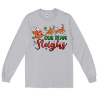 Moon Dust our team sleigh Long Sleeve Tee - MaliasSmallBusiness
