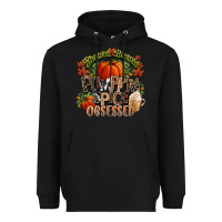 Black Stressed blessed pumpkin spice obsessed Fall Heavyweight Hoodie - NancyCooperArtShop