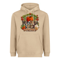 Mushroom Stressed blessed pumpkin spice obsessed Fall Heavyweight Hoodie - NancyCooperArtShop