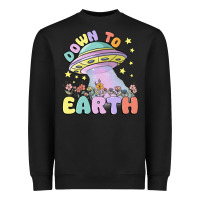 Black down to earth Heavyweight Sweatshirt - MaliasSmallBusiness
