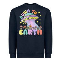 Navy down to earth Heavyweight Sweatshirt - MaliasSmallBusiness