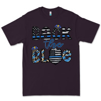 Plum back the blue1 Premium Tee - CowhideDigitalArt