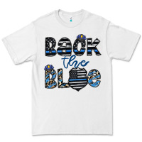 White back the blue1 Premium Tee - CowhideDigitalArt