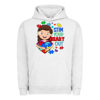 Pigment Lunar Rock Stim your heart out Urban Hoodie - FaDigitalArtStudio
