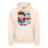 Sandshell Stim your heart out Urban Hoodie - FaDigitalArtStudio