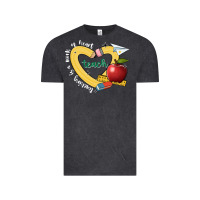 Vintage Black teaching is a work of heart Vintage Tee - JahusDesignShop