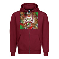 Burgundy you serious clark christmas tree Zipper Hoodie - Jasminsmagicworld