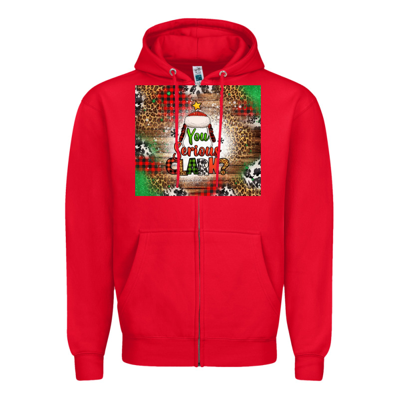 You Serious Clark Christmas Tree Zipper Hoodie by Jasminsmagicworld | Teevron