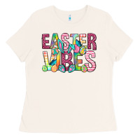 Bone Easter vibes Easter Day Ladies Tee - Neo Western