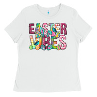 White Easter vibes Easter Day Ladies Tee - Neo Western