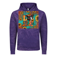 Cloud Purple love autumn cow Vintage Hoodie - Jasminsmagicworld