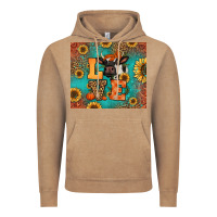 Vintage Coffee love autumn cow Vintage Hoodie - Jasminsmagicworld