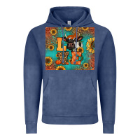 Vintage Denim love autumn cow Vintage Hoodie - Jasminsmagicworld