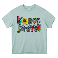 Honor The Brave Heavy Core Tee | Teevron