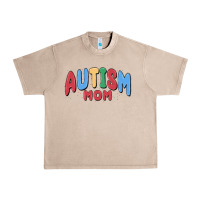 French Oak autism mom Urban Heavy Tee - MaliasSmallBusiness