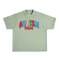 Oil Green autism mom Urban Heavy Tee - MaliasSmallBusiness