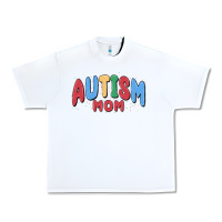 White autism mom Urban Heavy Tee - MaliasSmallBusiness