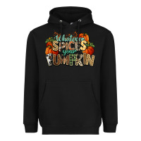 Black Whatever spices your pumpkin Fall Heavyweight Hoodie - NancyCooperArtShop