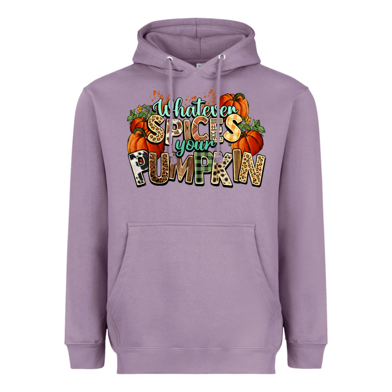 Whatever Spices Your Pumpkin Fall Heavyweight Hoodie by NancyCooperArtShop | Teevron
