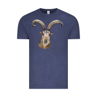 Vintage Denim spanish goat face Vintage Tee - LillyAllenDesigns