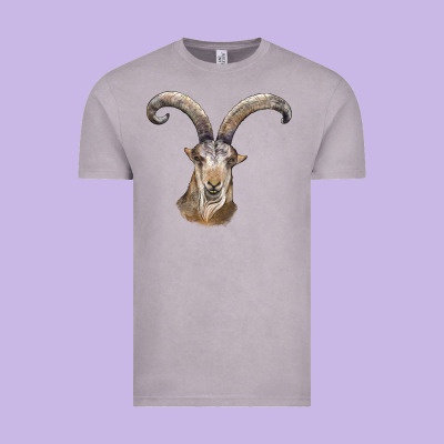 Spanish Goat Face Vintage Tee Designed By Lillyallendesigns