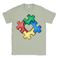 Matcha autism puzzle Classic Tee - MaliasSmallBusiness