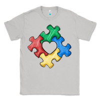 Moon Dust autism puzzle Classic Tee - MaliasSmallBusiness