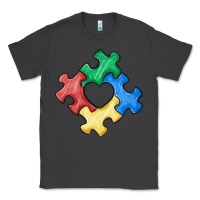 Smoke autism puzzle Classic Tee - MaliasSmallBusiness