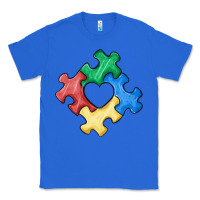 True Royal autism puzzle Classic Tee - MaliasSmallBusiness