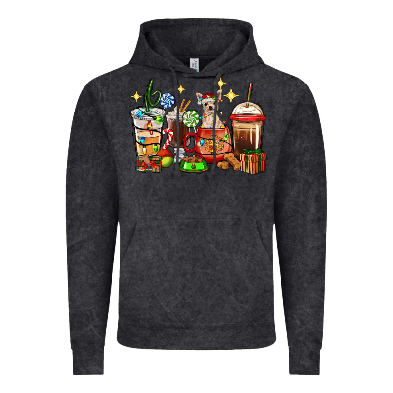 Christmas Coffee Cups With Chihuahua Vintage Hoodie by RanaPortraitStore | Teevron