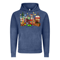 Vintage Denim Christmas coffee cups with Chihuahua Vintage Hoodie - RanaPortraitStore