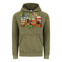 Vintage Olive Christmas coffee cups with Chihuahua Vintage Hoodie - RanaPortraitStore