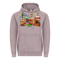 Vintage Zinc Christmas coffee cups with Chihuahua Vintage Hoodie - RanaPortraitStore