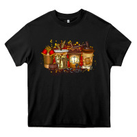 Black lawyer coffee drink Heavy Core Tee - RacoonDesign