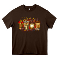 Chocolate Brown lawyer coffee drink Heavy Core Tee - RacoonDesign