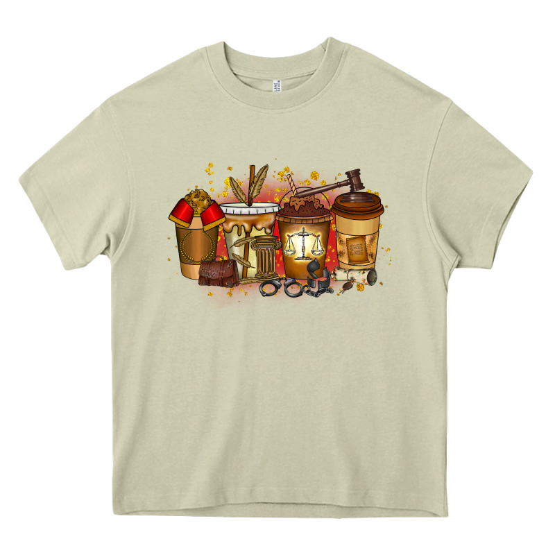 Lawyer Coffee Drink Heavy Core Tee by RacoonDesign | Teevron