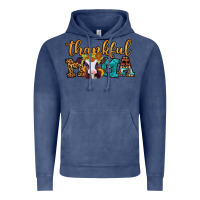 Vintage Denim thankful mama baby calf Vintage Hoodie - Jasminsmagicworld