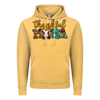 Vintage Mustard thankful mama baby calf Vintage Hoodie - Jasminsmagicworld