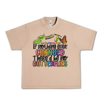 Burro if nothing ever changed thered be no butterflies Urban Heavy Tee - MaliasSmallBusiness