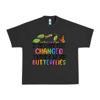 Pigment Black if nothing ever changed thered be no butterflies Urban Heavy Tee - MaliasSmallBusiness