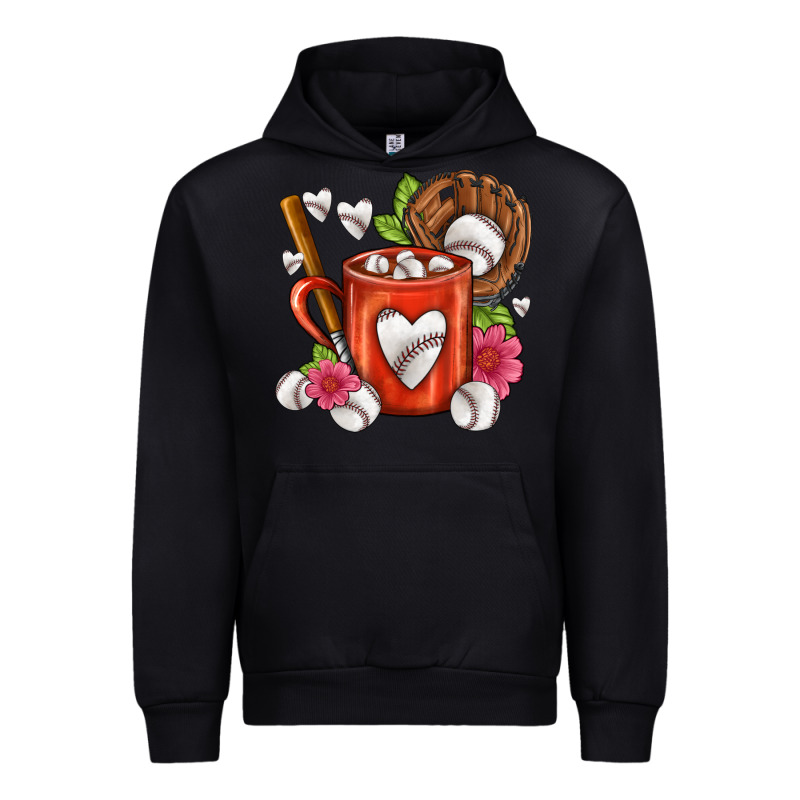 Baseball Coffee Cup Urban Hoodie by FaDigitalArtStudio | Teevron