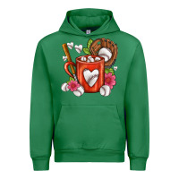 Emerald Baseball Coffee cup Urban Hoodie - FaDigitalArtStudio