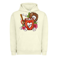 Pigment Pistachio Baseball Coffee cup Urban Hoodie - FaDigitalArtStudio