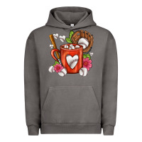 Pigment Tornado Baseball Coffee cup Urban Hoodie - FaDigitalArtStudio